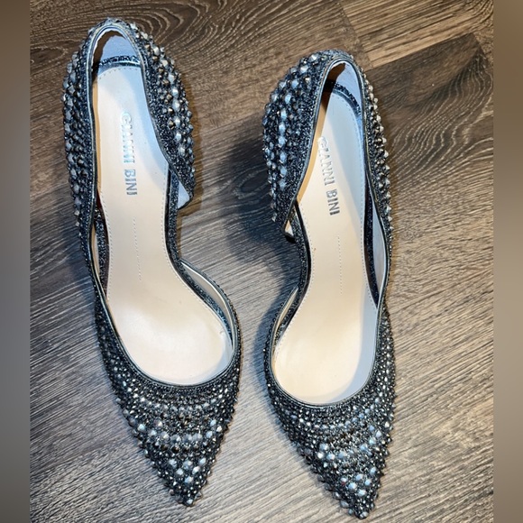 Gianni Bini Shoes - Gianni Bini Jeweled Pointy Toe Pumps size 10 slip on